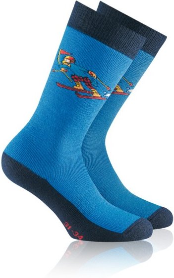 Rohner - Kid's Globi Ski - Skisocken Gr 23-26 blau