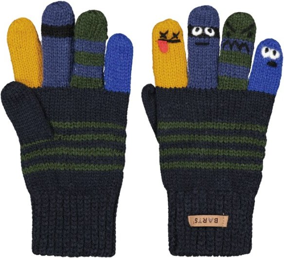 Thumbnail - Barts - Kid's Puppeteer Gloves - Handschuhe Gr 4 schwarz