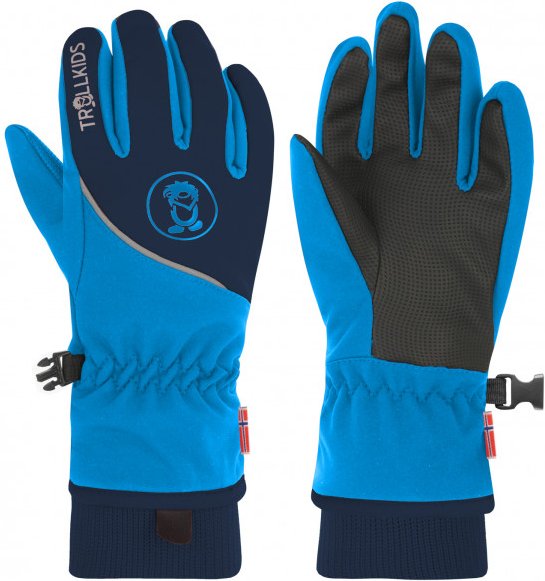 Trollkids - Kid's Trolltunga Glove - Handschuhe Gr 5 - 9-10 Years blau