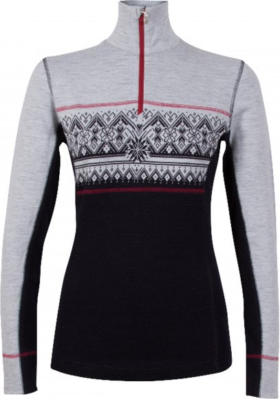 Dale of Norway - Women's Moritz Sweater - Merinopullover Gr S grau/schwarz