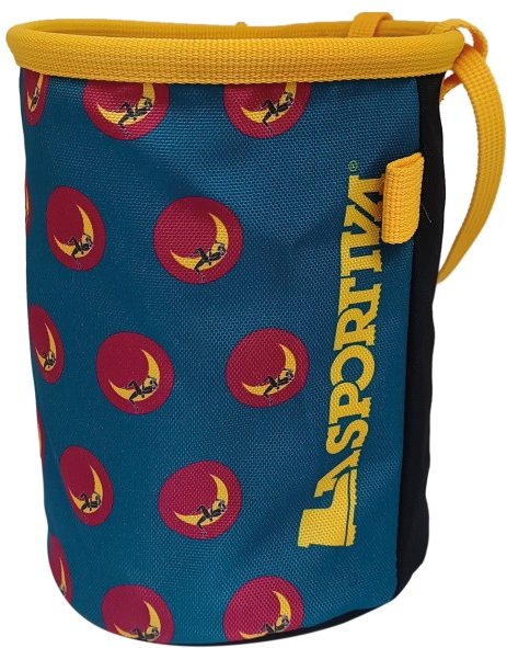 La Sportiva - Climbing On The Moon Chalk Bag - Chalkbag Gr One Size blau