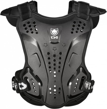 TSG - Kid's Chest Guard Youth - Protektor Gr One Size grau