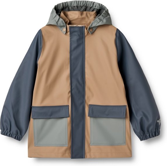 WHEAT - Kid's Otu - Regenjacke Gr 98 beige