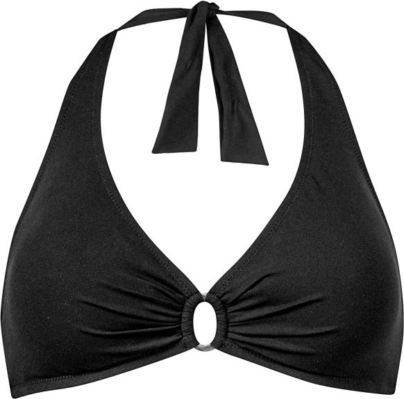 Lidea - Women's The Core Bikini Top Neck Halter - Bikini-Top Gr 36 - Cup: B schwarz