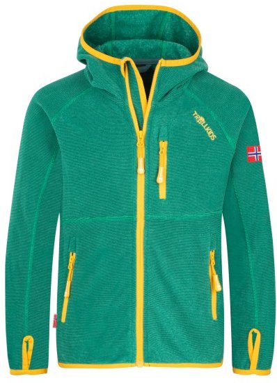 Trollkids - Kids Sandefjord Jacket - Fleecejacke Gr 116 grün