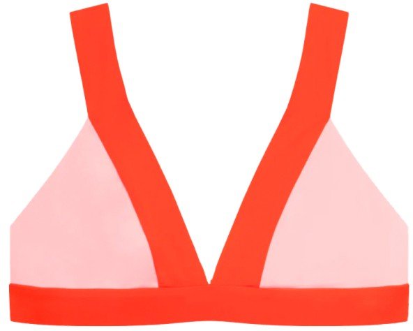 MYMARINI - Women's Top - Bikini-Top Gr S rot/rosa