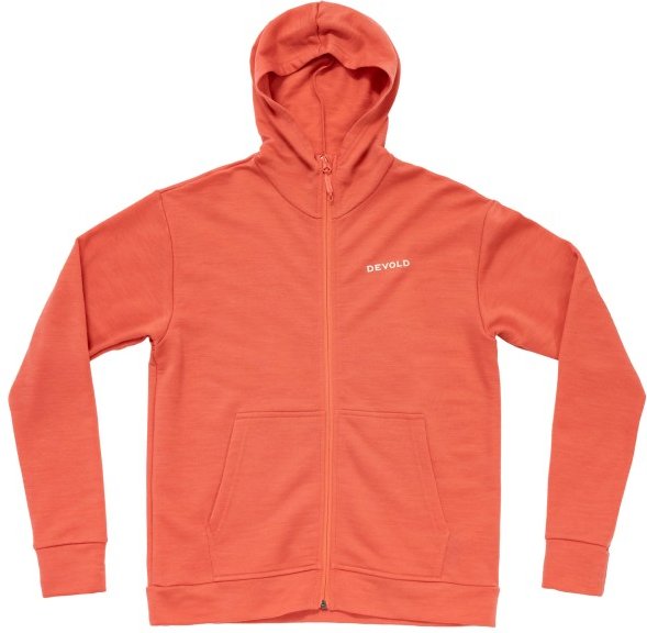 Thumbnail - Devold - Women's Everyday Zip Hoodie - Merinojacke Gr XS rot