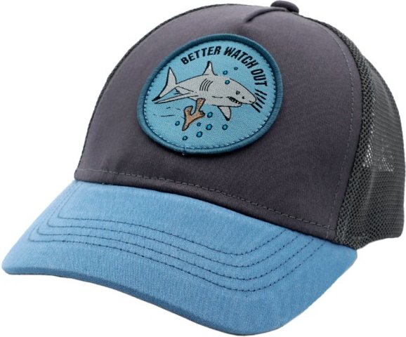 maximo - Kid's Mini Boy Cap Shark Snap-Back - Cap Gr 47-49 cm blau