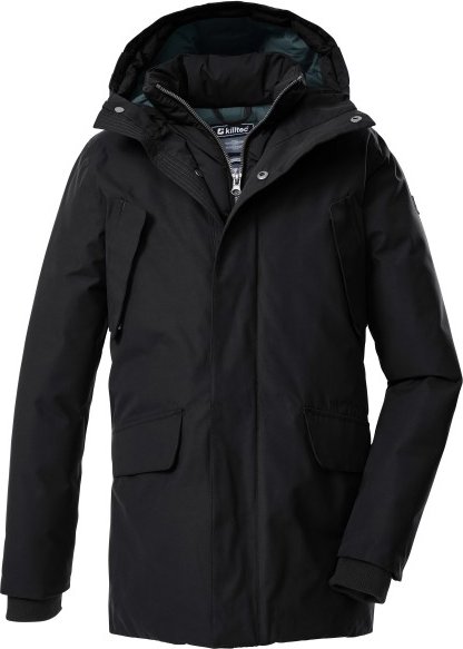 killtec - Boy's KOW 234 Parka - Parka Gr 140 schwarz