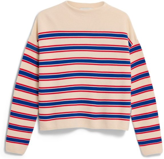 ARMEDANGELS - Women's Merinaa Stripes Knit Sweater - Pullover Gr XS bunt