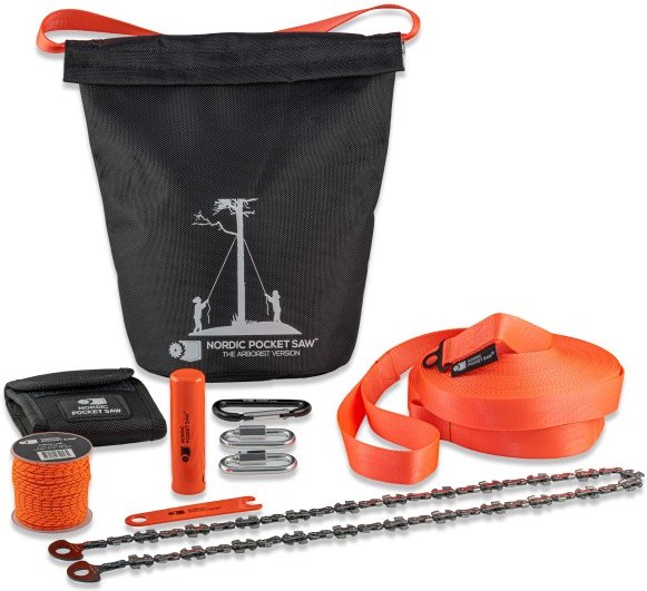 Thumbnail - Nordic Pocket Saw - Arborist Version 2 - Säge Gr Chain Length: 83 cm orange/schwarz