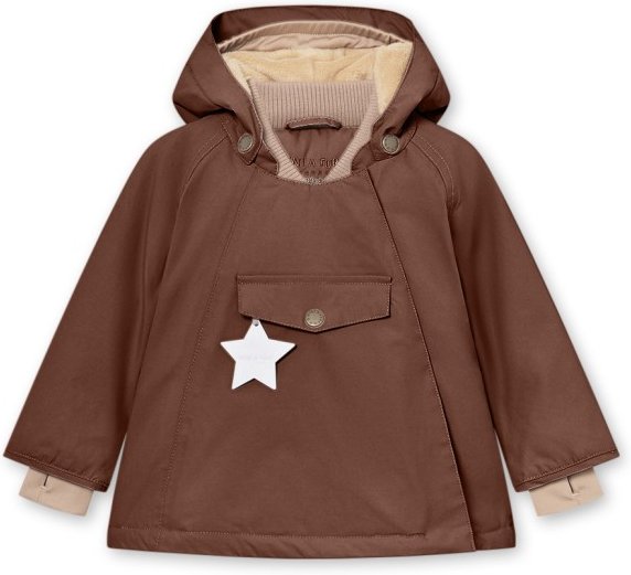 Mini A Ture - Kid's Matwang Fleece Lined Winter Jacket - Winterjacke Gr 98 braun
