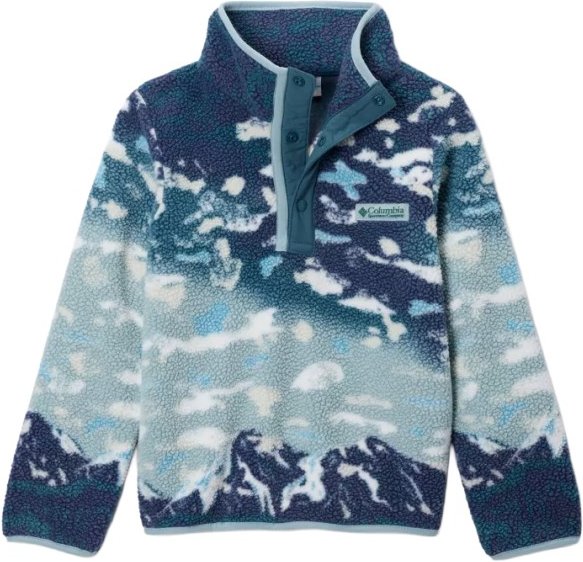 Columbia - Kid's Helvetia II Printed Half Snap Fleece - Fleecepullover Gr XXS blau