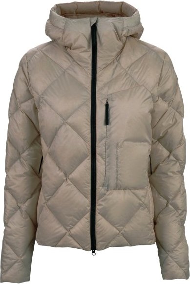 The Mountain Studio - Women's Ultralight Down Hood Jacket - Daunenjacke Gr S beige