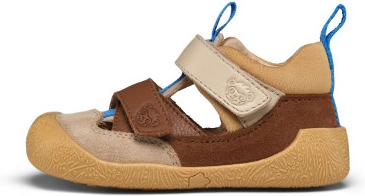 Affenzahn - Kid's Lauflerner Sandale Leder Freely - Sandalen Gr 22 beige/braun