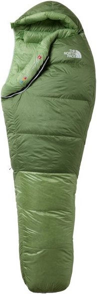 The North Face - Green Kazoo - Daunenschlafsack Gr Regular - Bodylength: 183 cm forest shade / forest shade