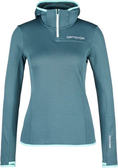 Ortovox - Women's Fleece Light Grid ZN Hoody - Fleecepullover Gr XS türkis