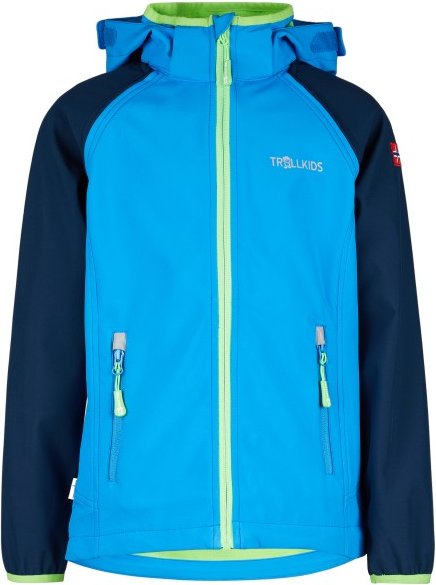 Thumbnail - Trollkids - Kids Rondane Zip Off Jacket XT - Softshelljacke Gr 110 blau