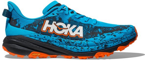 Thumbnail - HOKA - Speedgoat 6 - Trailrunningschuhe Gr 44 - Regular blau