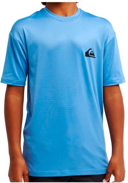 Quiksilver - Youth's Everyday Surf Tee S/S - Lycra Gr 10 blau