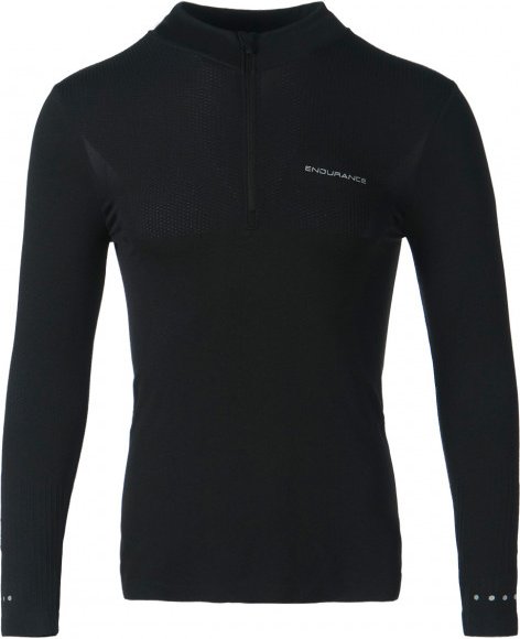ENDURANCE - Jaro Seamless Midlayer - Funktionsshirt Gr L/XL schwarz