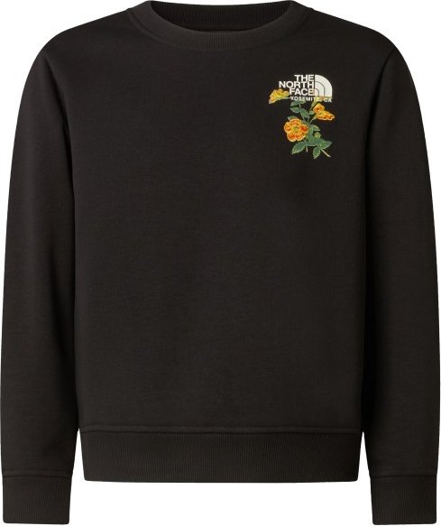 The North Face - Girl's Flora Relaxed Crew - Pullover Gr XS schwarz