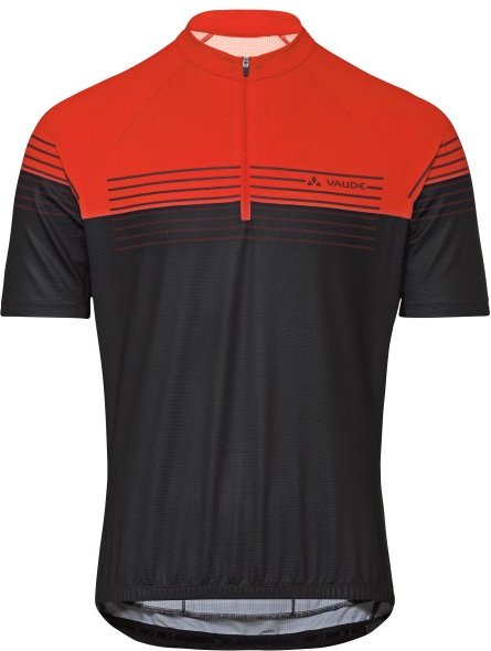 Thumbnail - Vaude - Posta Half-Zip Tricot II - Radtrikot Gr M schwarz