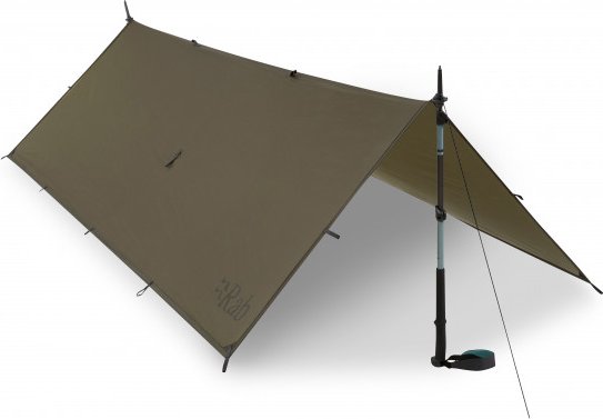 Rab - Siltarp Plus Solo - Tarp Gr 2,5 x 1,4 m braun