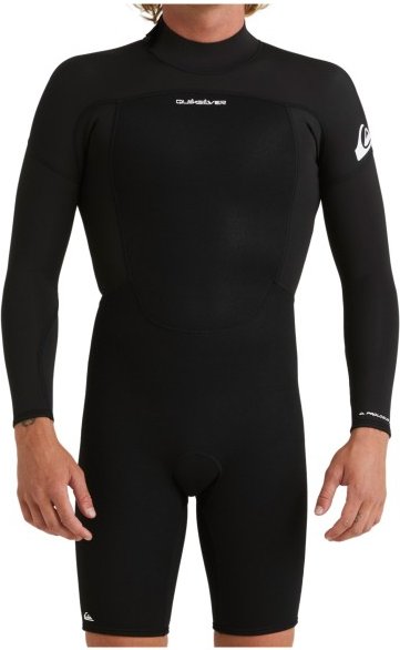 Quiksilver - Prologue 2/2 L/S Springsuit Back Zip - Neoprenanzug Gr S schwarz
