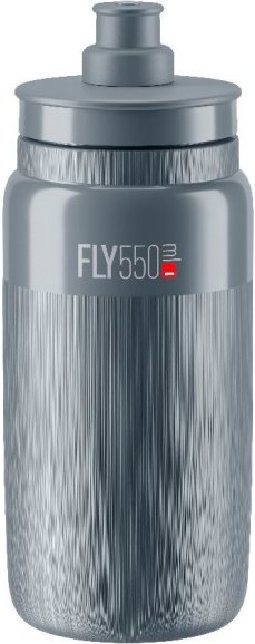 Elite - Fly Tex - Fahrrad Trinkflasche Gr 550 ml grau