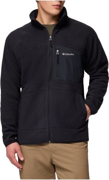 Columbia - Fast Trek Overlay Full Zip - Fleecejacke Gr M schwarz