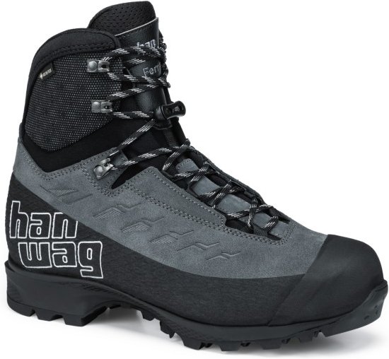 Thumbnail - Hanwag - Ferrata Tour GTX - Bergschuhe Gr 40,5 schwarz/grau