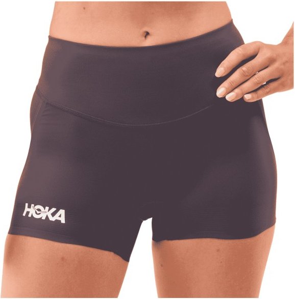HOKA - Women's Race Day Fitted 2.5'' Short - Laufshorts Gr M grau