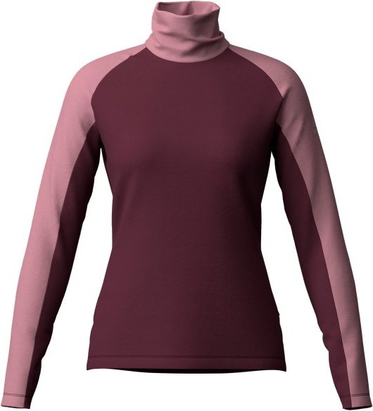 Thumbnail - Löffler - Women's Midlayer Romana Transtex Merino - Merinoshirt Gr 42 rot