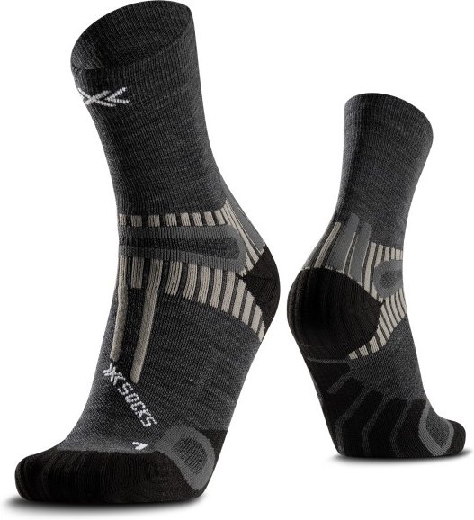 X-Socks - Hike Perform Merino Ankle - Wandersocken Gr 45-47 schwarz