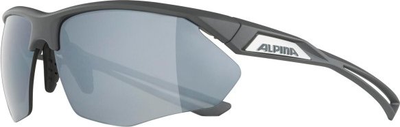 Alpina - Nylos HR Ceramic Mirror S3 - Fahrradbrille grau