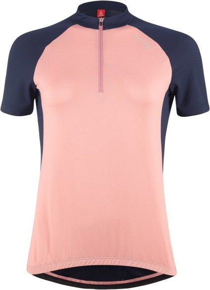 Löffler - Women's Bike Jersey Half-Zip Essence Mid - Radtrikot Gr 44 rosa