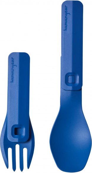 humangear - Besteck GoBites Click - Besteck blau