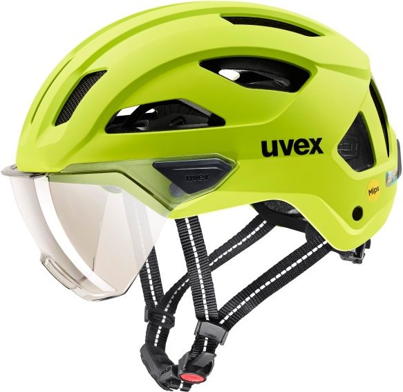 Uvex - Stride Visor Mips Cat. 1 - Radhelm Gr 53-56 cm grün/grau