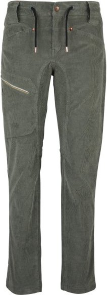 Thumbnail - Elevenate - Women's Après Cord Pants - Freizeithose Gr M grau/oliv