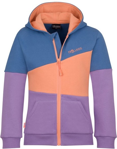 Trollkids - Kid's Alesund Sweater - Hoodie Gr 140 lila