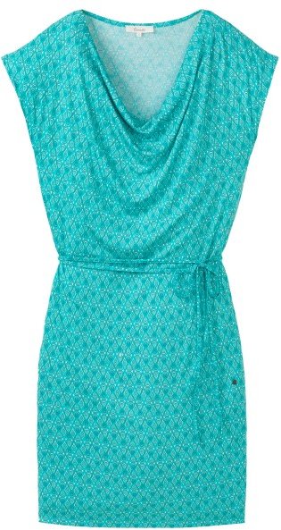 Thumbnail - Tranquillo - Women's Kurzes Ecovero Kleid - Kleid Gr S türkis