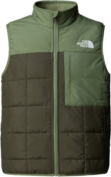 Thumbnail - The North Face - Boy's Reversible Shasta Vest - Kunstfaserweste Gr XXL oliv