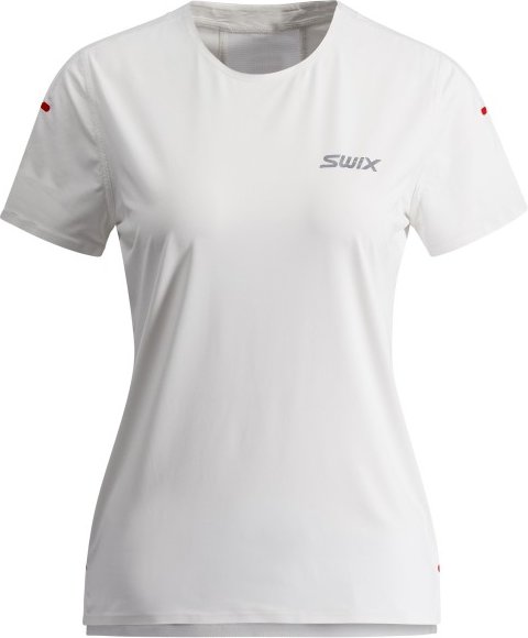 Swix - Women's Position Tee - Laufshirt Gr S grau/weiß