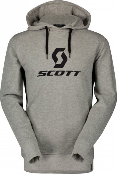 Scott - Hoody Icon L/S - Hoodie Gr S grau