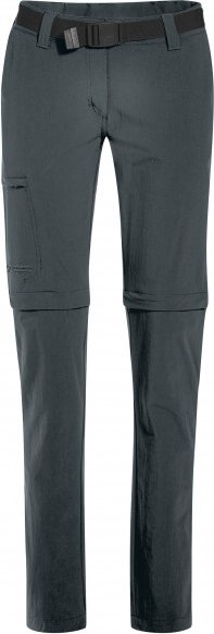 Maier Sports - Women's Inara Slim Zip - Trekkinghose Gr 19 - Short grau