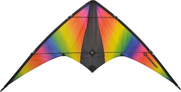 Schildkröt Fun Sports - Stunt Kite 160 - Strandspielzeug Gr 160 x 80 cm rainbow