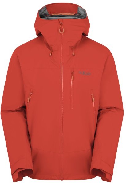 Thumbnail - Rab - Downpour Mountain Jacket - Regenjacke Gr M rot