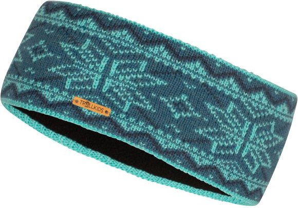 Trollkids - Girl's Rauland Headband - Stirnband Gr 48-52 cm - 2-5 Years türkis
