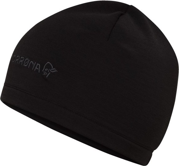 Thumbnail - Norrøna - /29 Warmwool2 Beanie - Mütze Gr L/XL schwarz